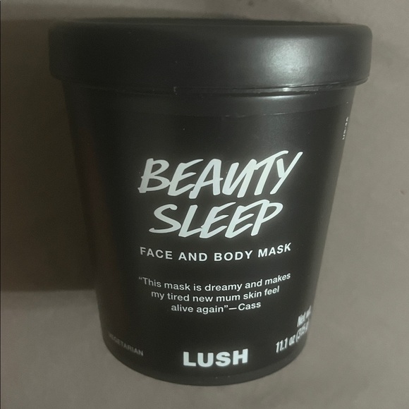 Lush Accessories - LUSH New Face and Body Mask Beauty Sleep 11.1 OZ Made Canada
